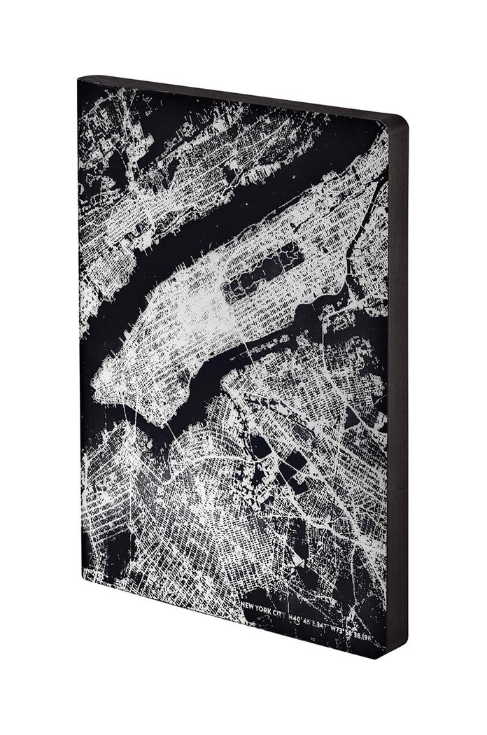 Zápisník Nuuna NYC Silver L LIGHT 53634 viacfarebná AA00