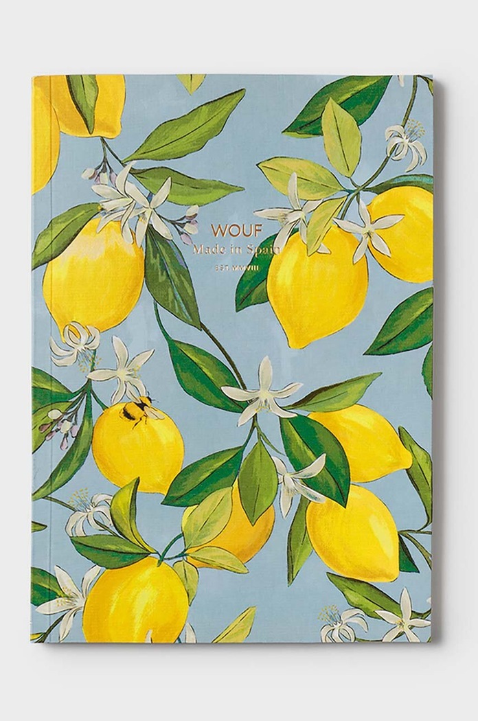 WOUF notepad Capri A5 albastru NA5240001