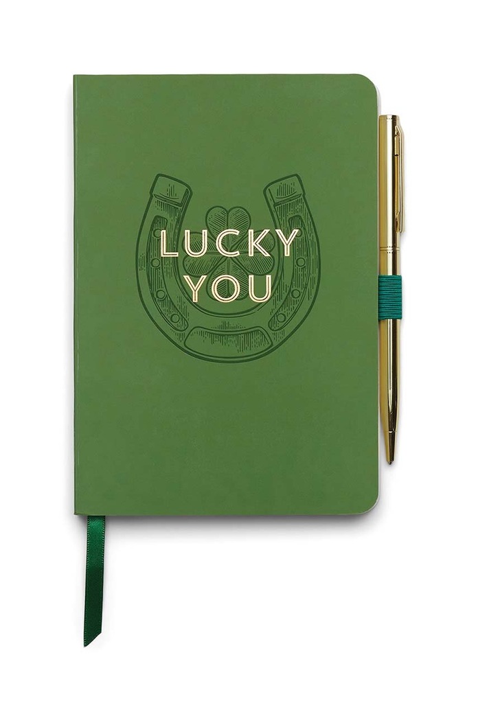 Designworks Ink caiet și pix verde NWP.1009EU