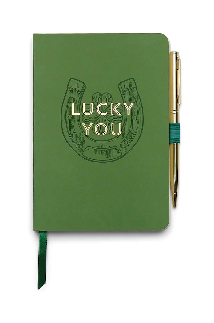 Designworks Ink caiet și pix verde NWP.1009EU