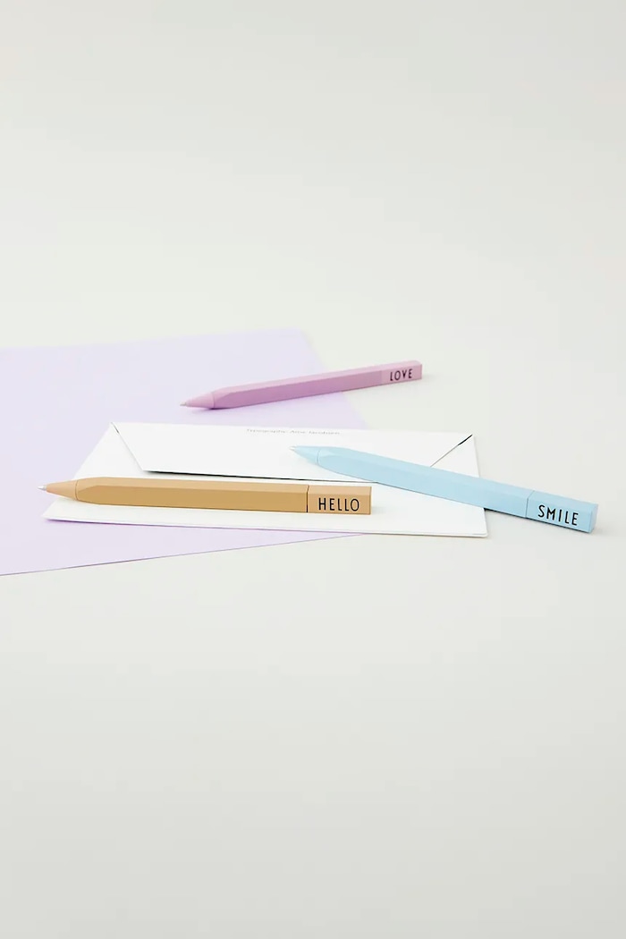 Στυλό Design Letters Mechanical Pen 70201204BEIGEHELLO μπεζ AA00