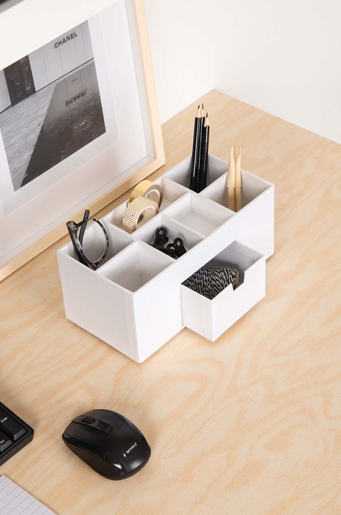 Bigso Box of Sweden organizator de birou Vendela alb 900145501