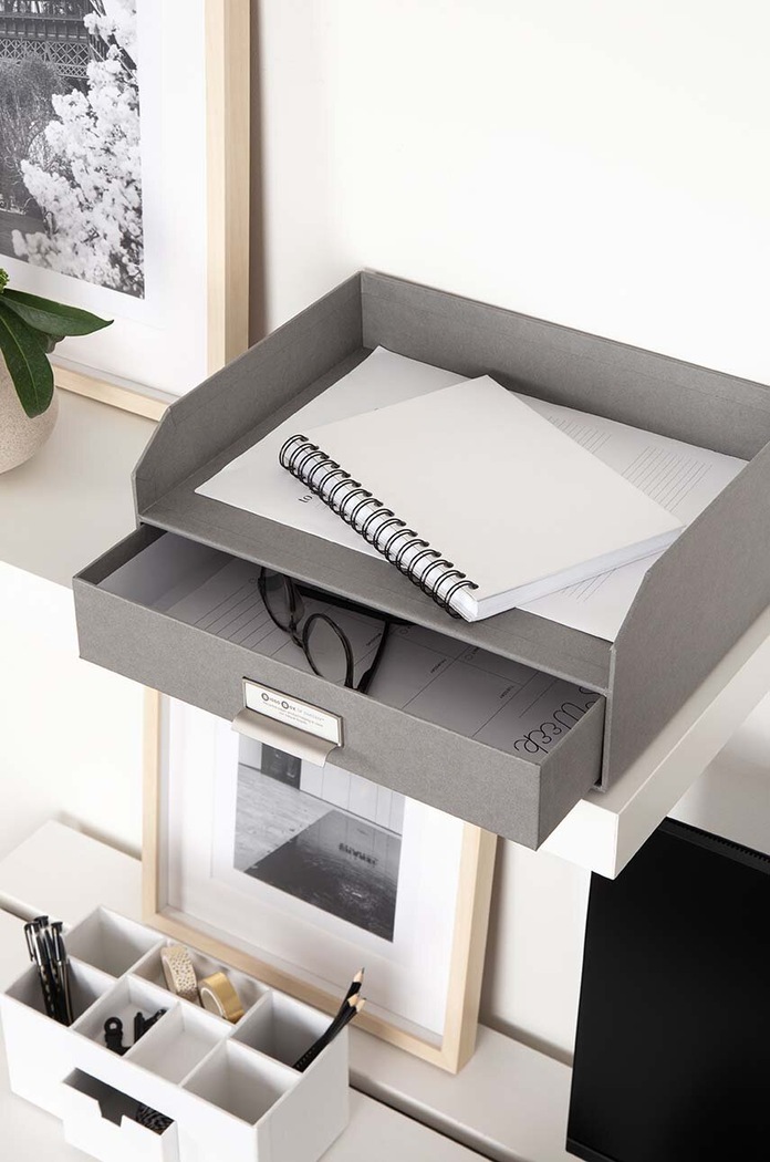 Stolni organizator Bigso Box of Sweden Walter 854154144 siva