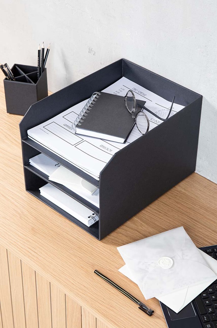 Lifestyle Bigso Box of Sweden organizer na dokumenty Trey 871145601 szary
