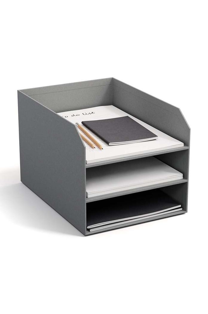 Organizér na doklady Bigso Box of Sweden Trey 871154101 sivá AA00
