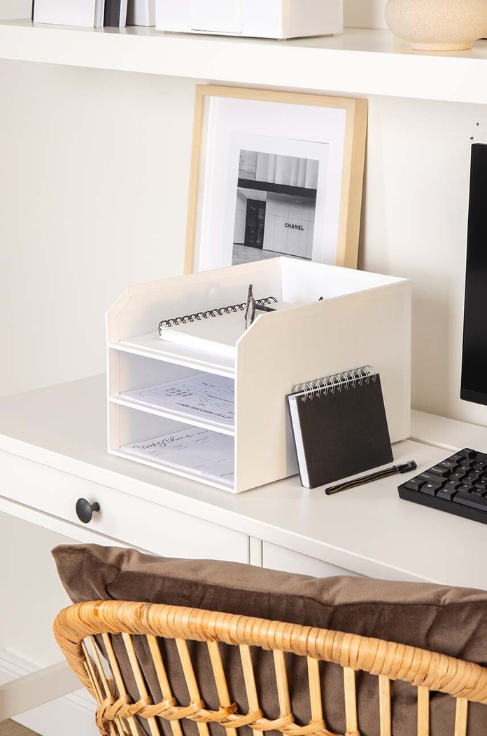Decor Organizér na doklady Bigso Box of Sweden Trey 871145501 biela