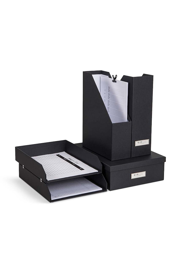 Organizér na dokumenty Bigso Box of Sweden Holger 491545641 šedá AA00
