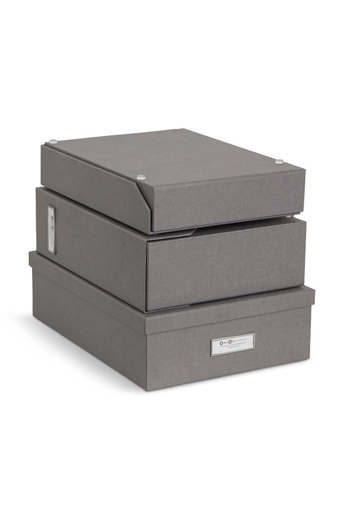 Lifestyle Organizér na dokumenty Bigso Box of Sweden 491554141 šedá