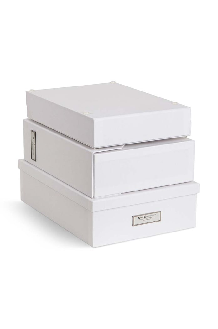 Lifestyle Οργανωτής εγγράφων Bigso Box of Sweden Holger 491545541 λευκό