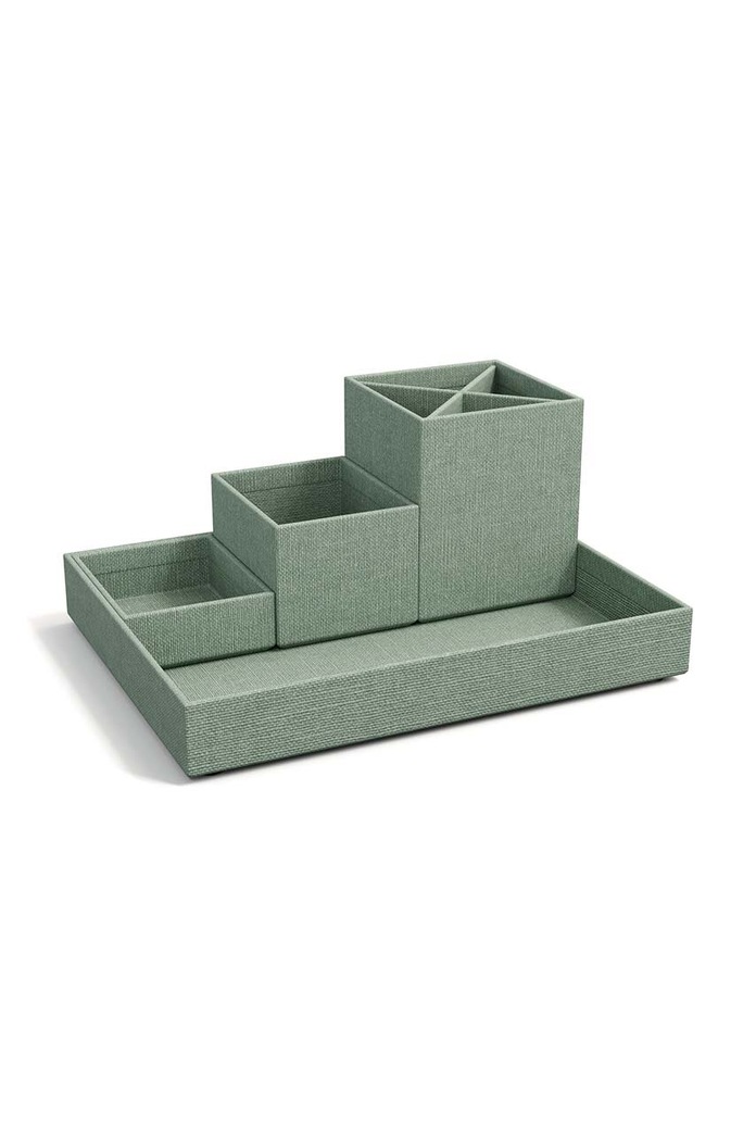 Bigso Box of Sweden organizer na biurko Lena turkusowy 7974C1601