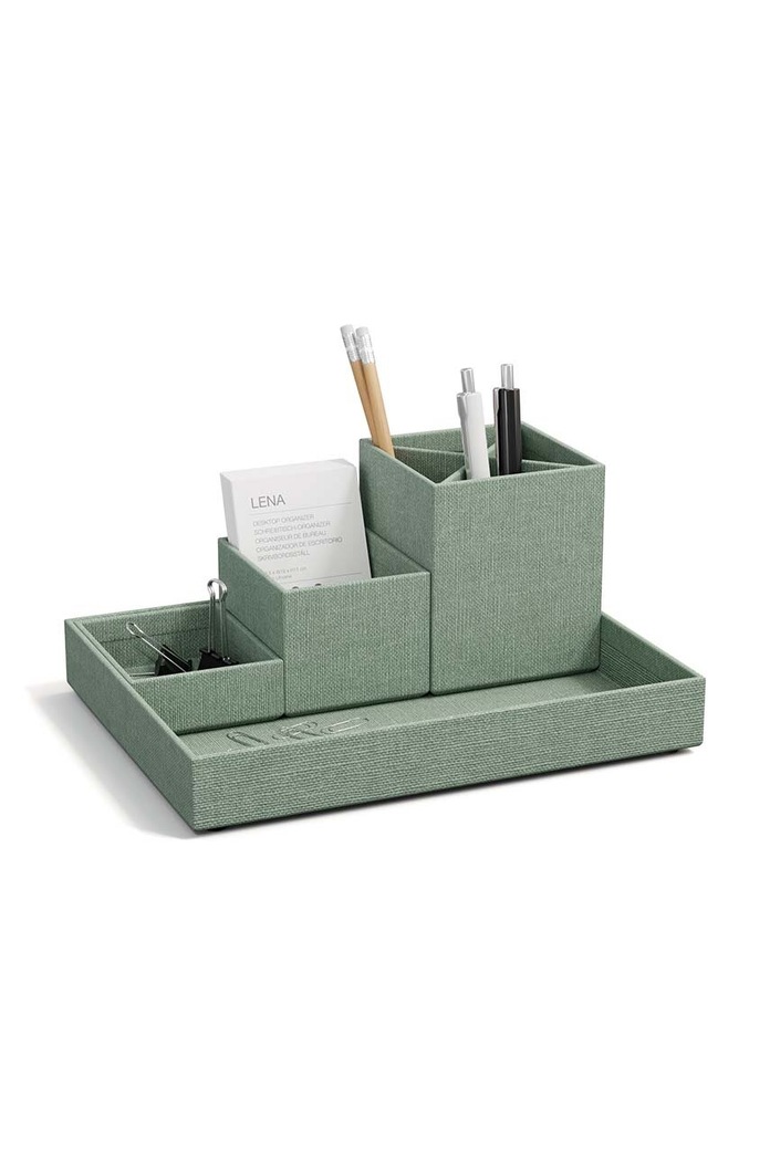 Bigso Box of Sweden organizer na biurko Lena 7974C1601 turkusowy AA00