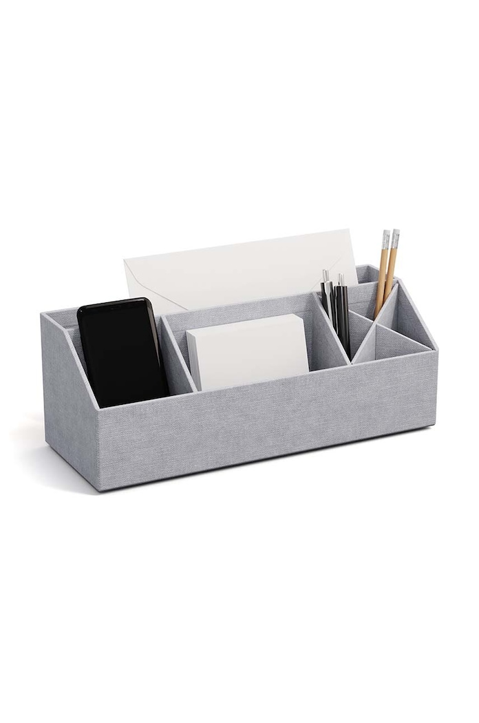 Stolní organizér Bigso Box of Sweden Elisa 2751C6201 šedá AA00