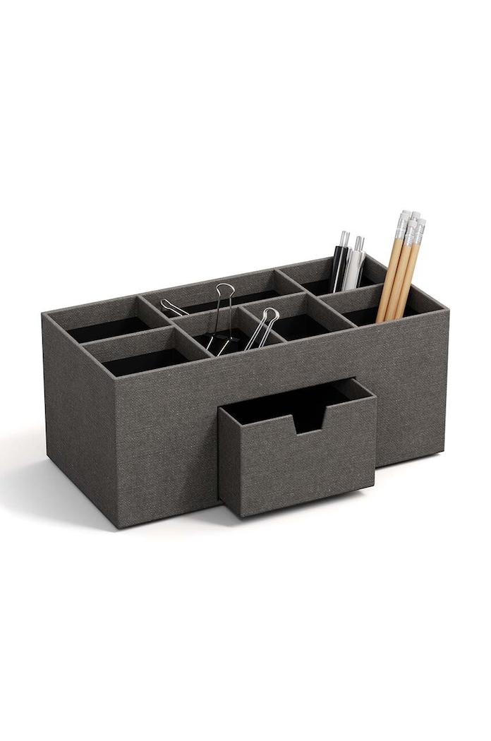 Bigso Box of Sweden organizer na biurko 9001C6449 szary AA00