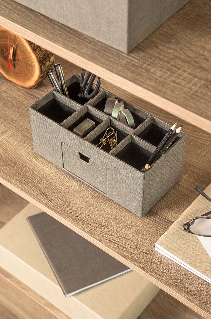 Lifestyle Bigso Box of Sweden organizer na biurko 9001C6449 szary