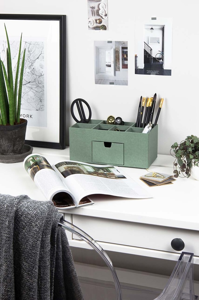 Lifestyle Bigso Box of Sweden organizer na biurko Vendela 9001C1649 turkusowy
