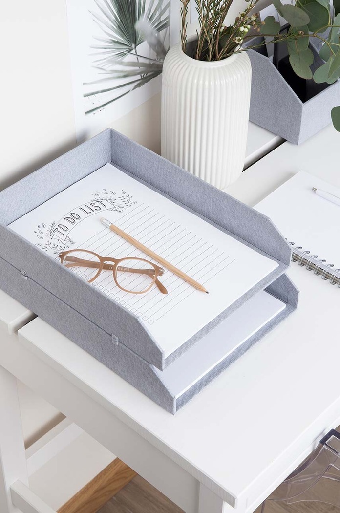 Organizér na dokumenty Bigso Box of Sweden Hakan šedá 7892C6201N