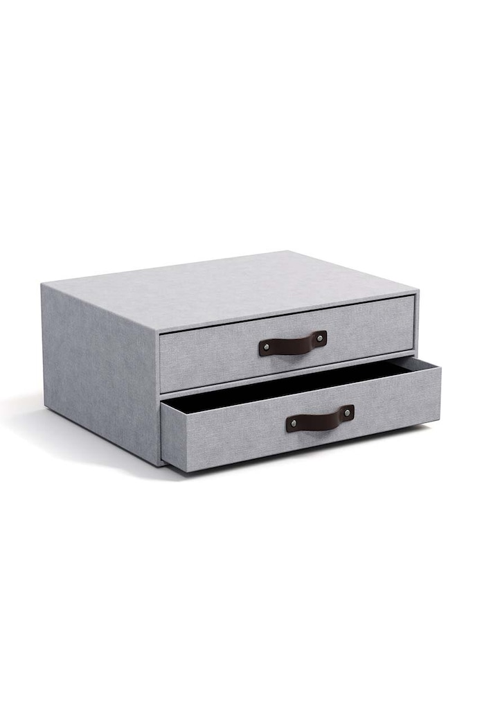 Organizér na doklady Bigso Box of Sweden Birger 9431C6249LEA648 sivá AA00