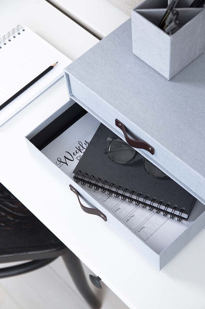 Organizér na doklady Bigso Box of Sweden Birger sivá 9431C6249LEA648