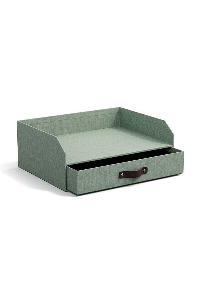 Bigso Box of Sweden organizer pentru documente Walter 8541C1649LEA648 turcoaz AA00