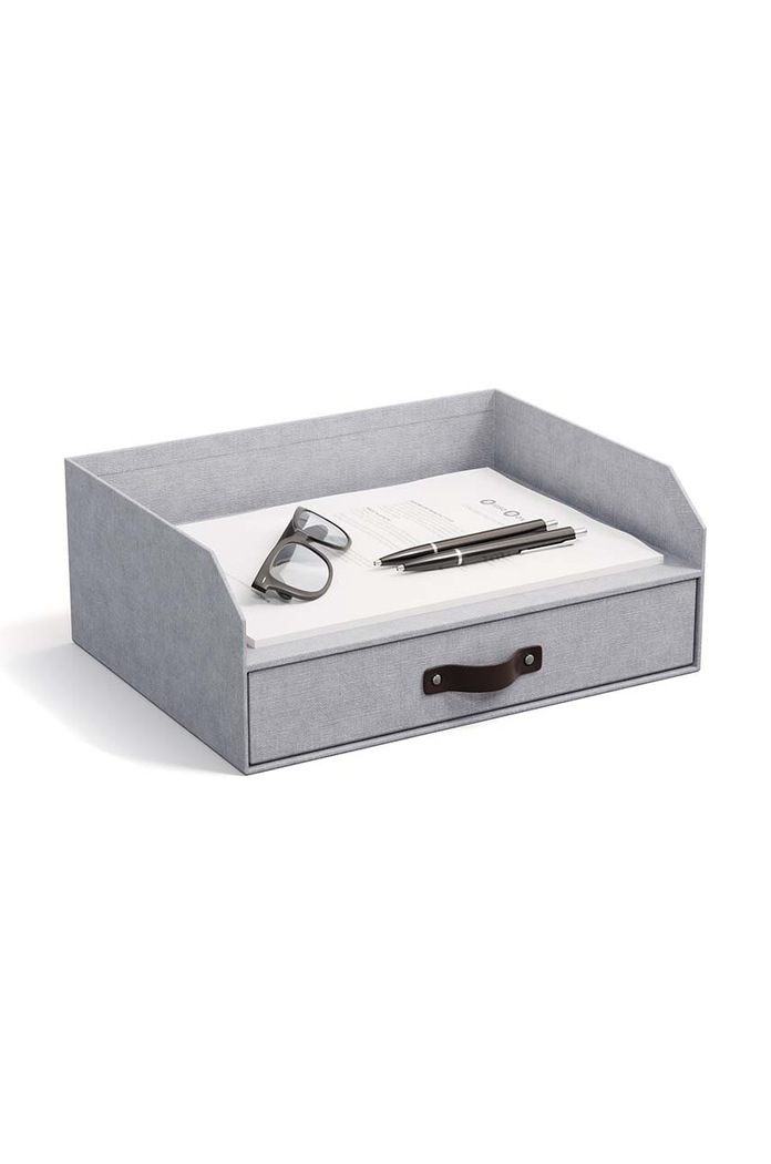 Lifestyle Bigso Box of Sweden organizer pentru documente Walter 8541C6249LEA648 gri