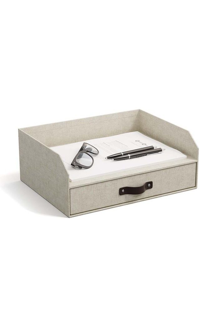 Decor Organizér na doklady Bigso Box of Sweden Walter 8541C5549LEA648 béžová