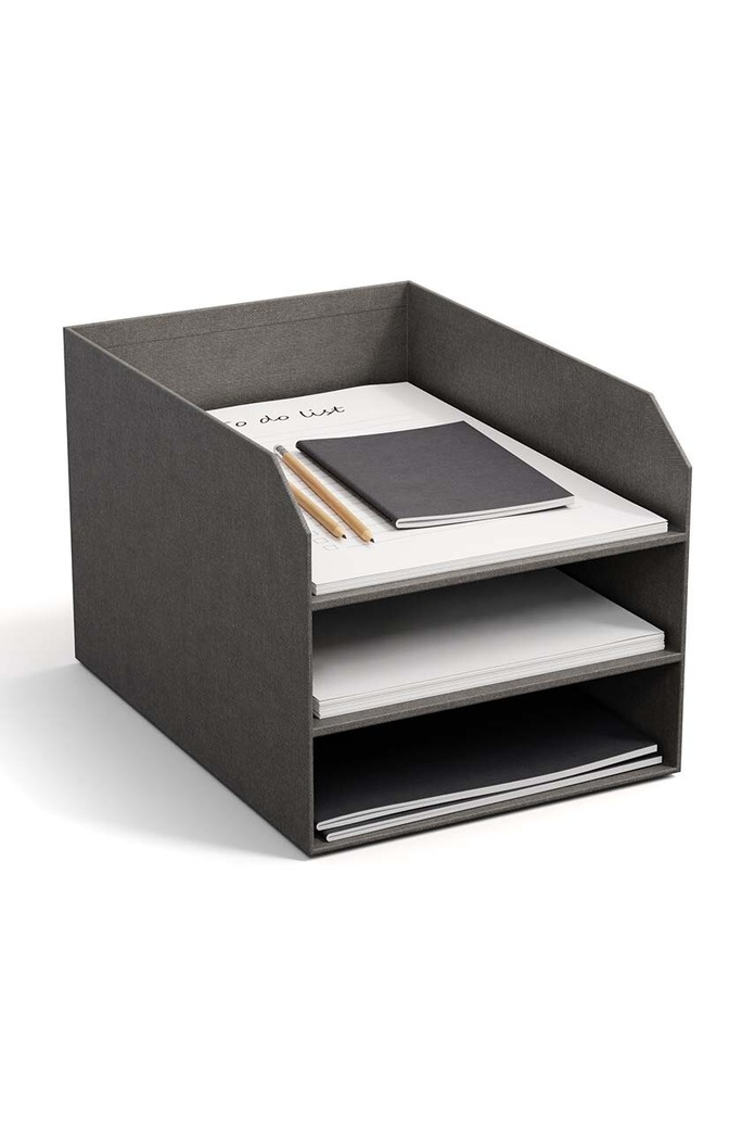 Bigso Box of Sweden organizer na dokumenty Trey 8711C6401 szary AA00