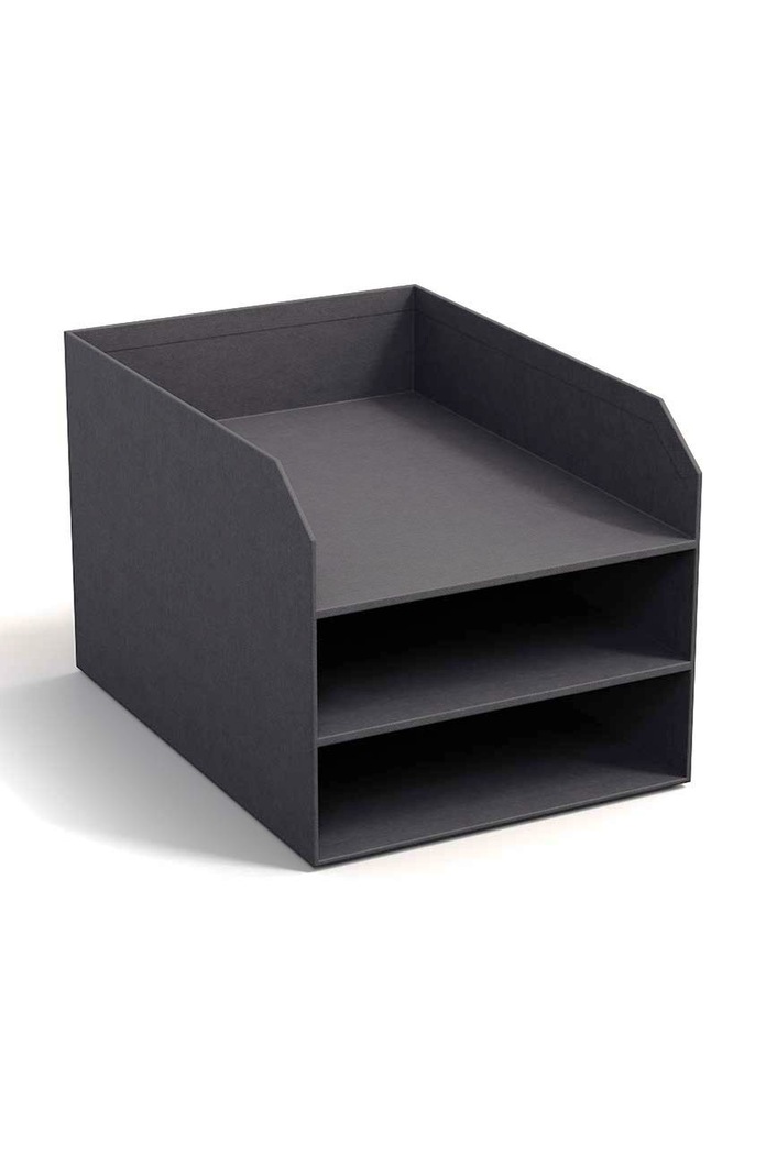 Bigso Box of Sweden Organizer per documenti Trey grigio 8711C6801