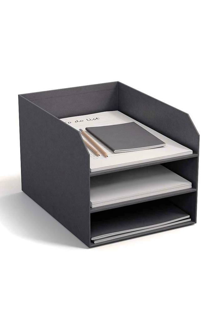 Bigso Box of Sweden Organizer per documenti Trey 8711C6801 grigio AA00