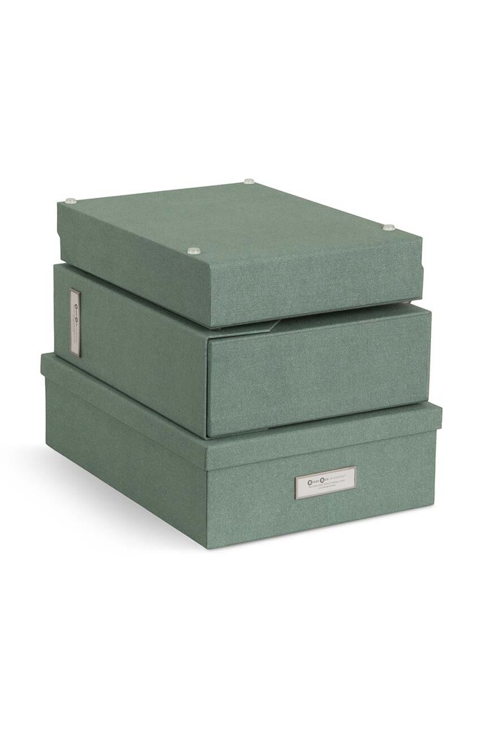Lifestyle Οργανωτής εγγράφων Bigso Box of Sweden Holger 5-pack 4915C1639 τιρκουάζ