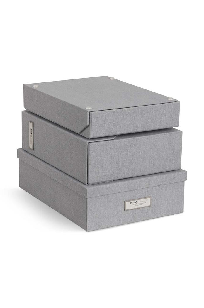 Lifestyle Οργανωτής εγγράφων Bigso Box of Sweden Holger 5-pack 4915C6239 γκρί