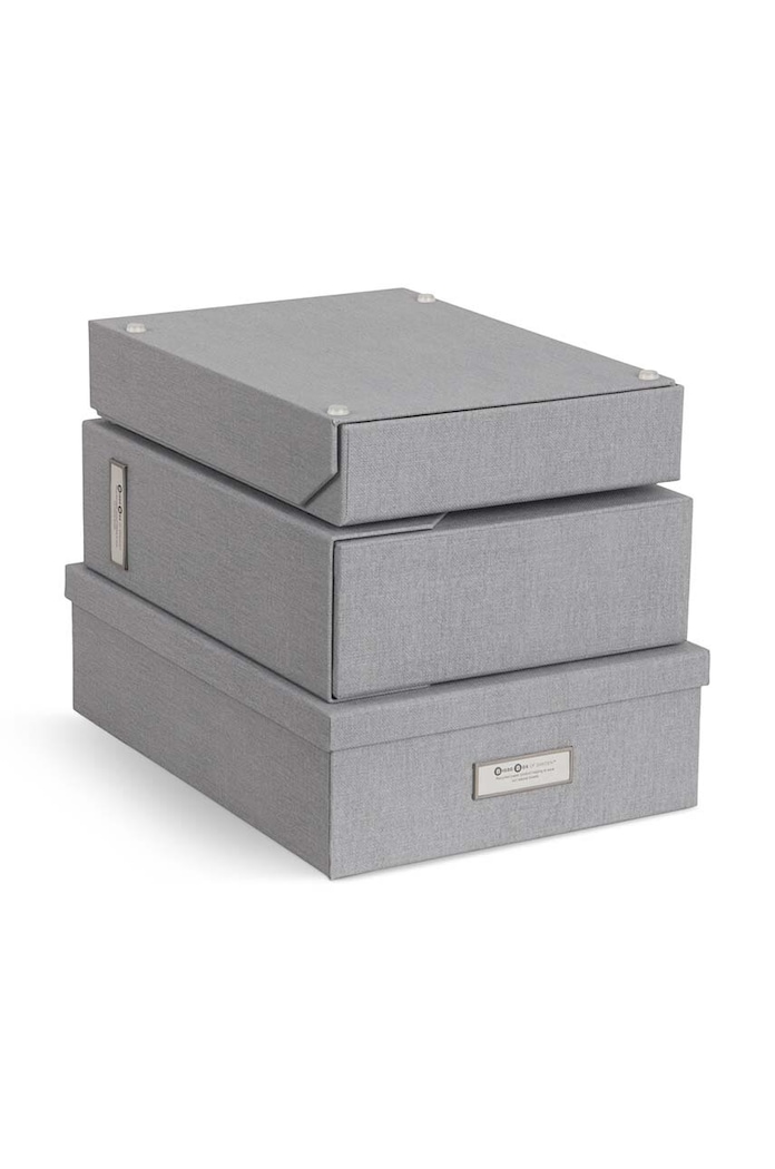 Lifestyle Οργανωτής εγγράφων Bigso Box of Sweden Holger 5-pack 4915C6239 γκρί