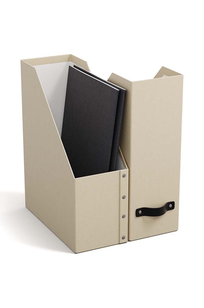 Lifestyle Bigso Box of Sweden organizer per documenti William pacco da 2 957250233LEA000 beige