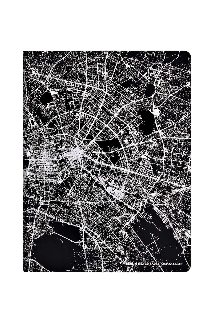 Poznámkový blok Nuuna Berlin Silver L LIGHT vícebarevná 53641