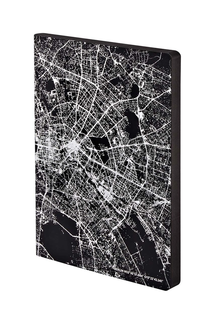 Poznámkový blok Nuuna Berlin Silver L LIGHT 53641 vícebarevná AA00