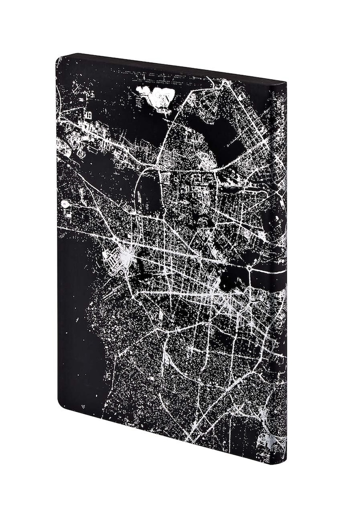 Lifestyle Poznámkový blok Nuuna Berlin Silver L LIGHT 53641 vícebarevná