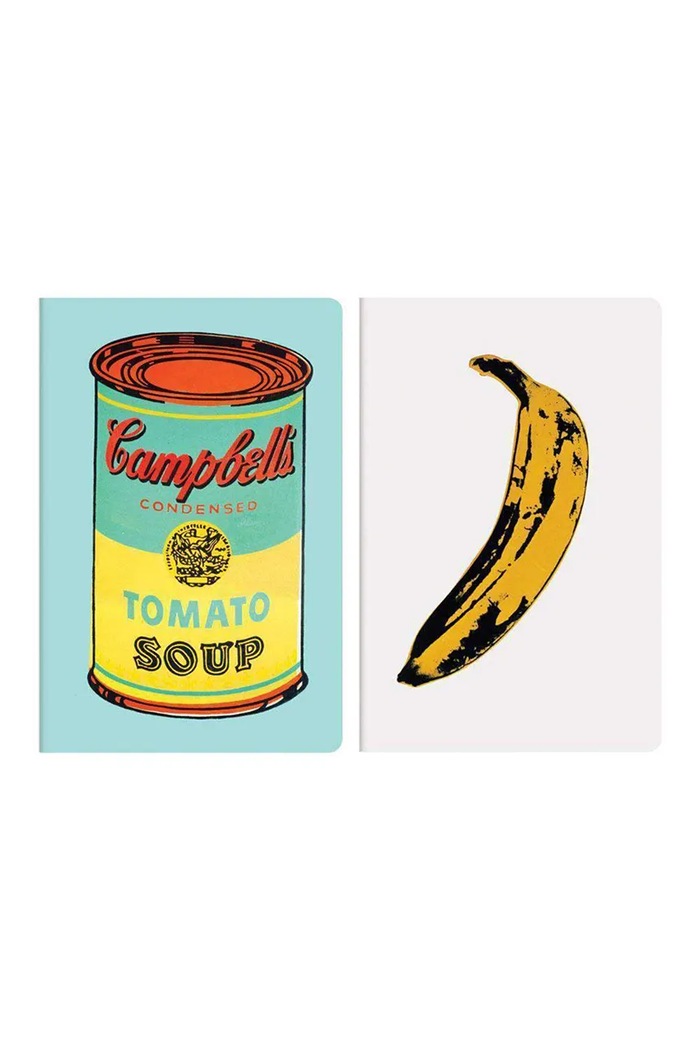Galison set de caiete Andy Warhol Mini Notebook Set 2-pack multicolor 64357