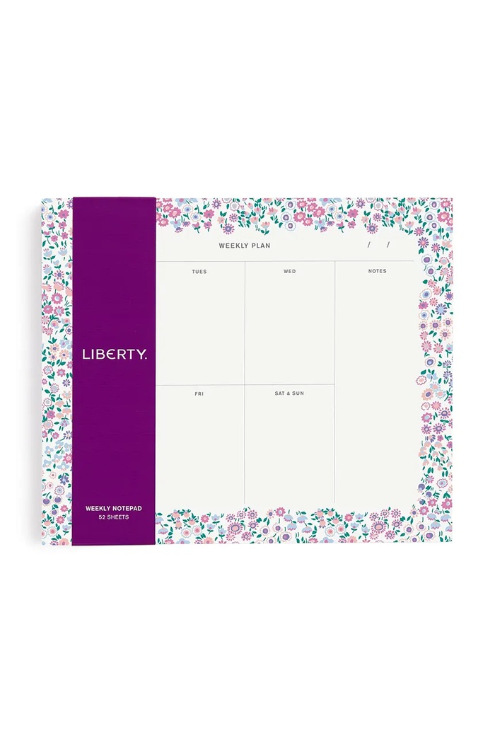 Týdenní plánovač Galison Liberty Cooper Dance Weekly Notepad vícebarevná 69794
