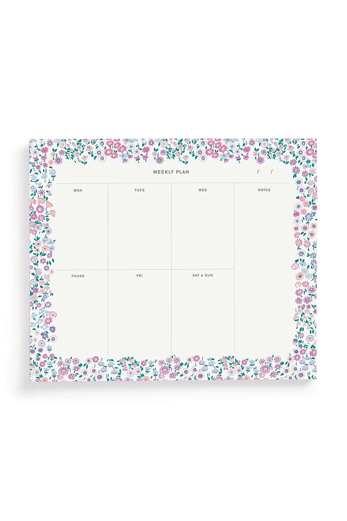 Týdenní plánovač Galison Liberty Cooper Dance Weekly Notepad 69794 vícebarevná AA00