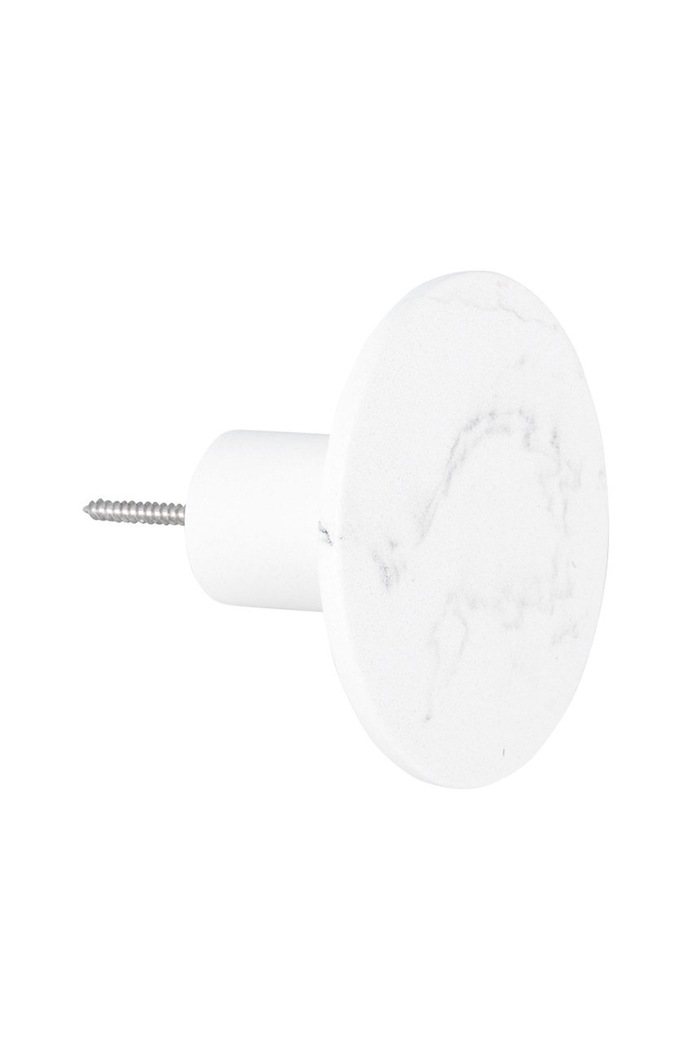 Living și dormitor Present Time set de cârlige (4-pack) PT3850WH alb