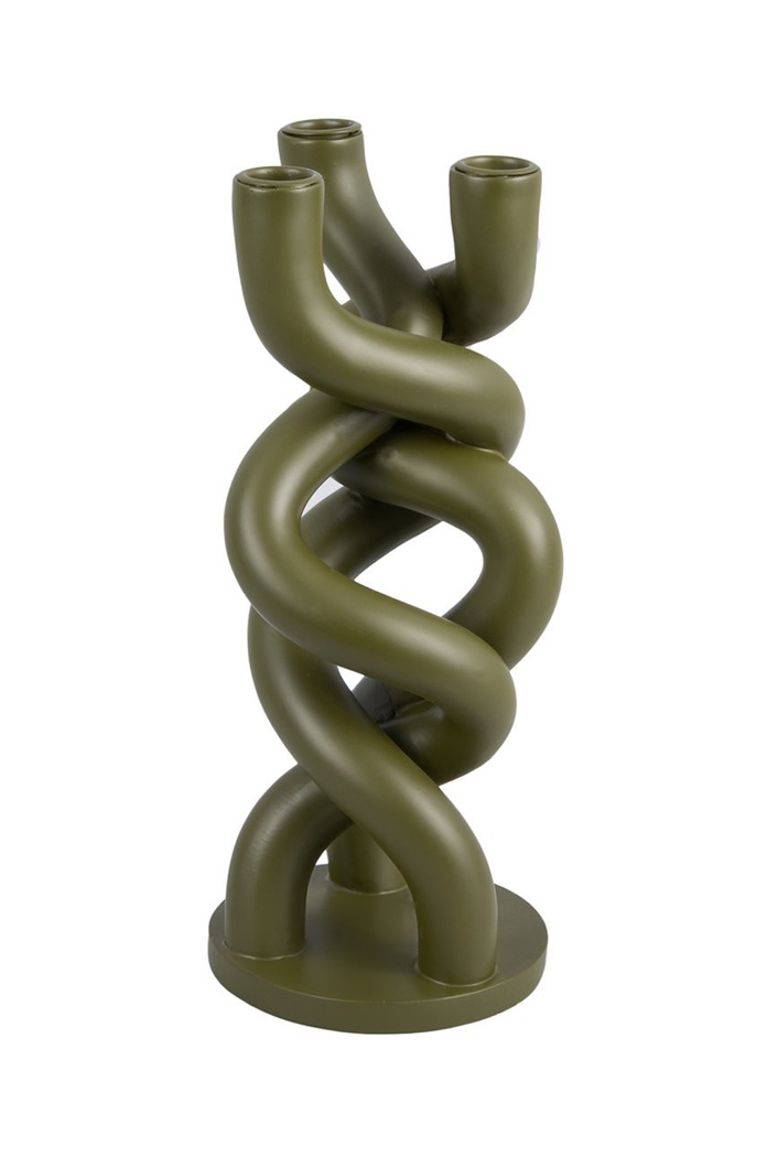 Present Time Sfesnic decorativ verde PT3883MG