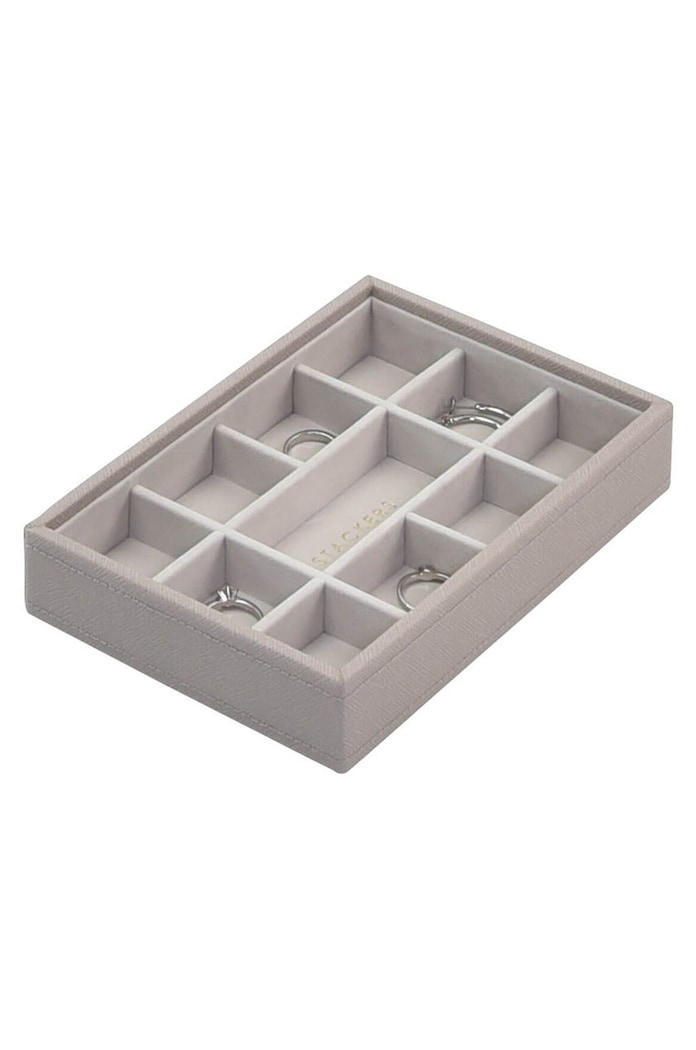 Organizér na šperky Stackers šedá 73756