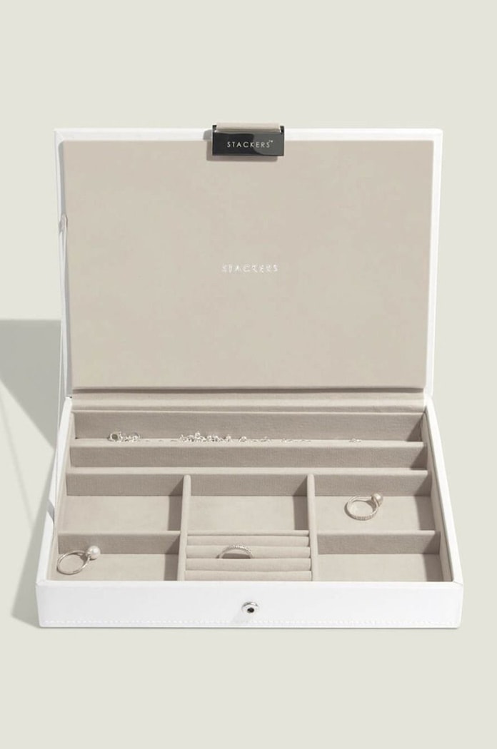 Stackers organizer na biżuterię 70957 biały AA00