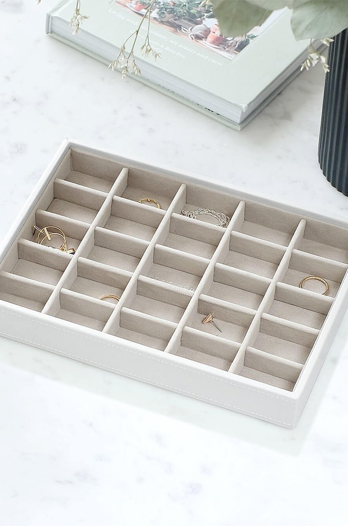 Stackers Organizator de bijuterii alb 70959