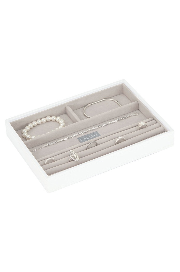 Stackers Organizator de bijuterii 70958 alb AA00
