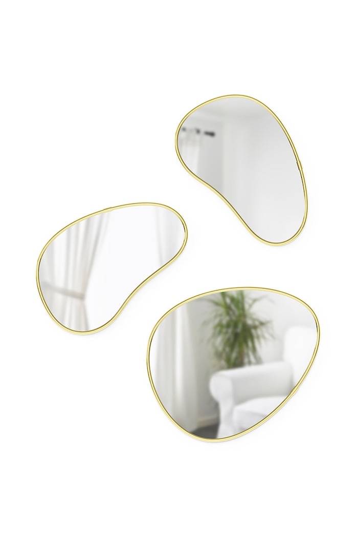 Sada zrcadel Umbra (3-pack) hnědá 1018566.104