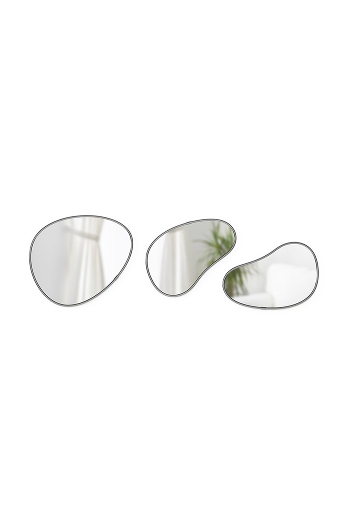 Living și dormitor Umbra Set de oglinzi (3-pack) 1018566.378 gri