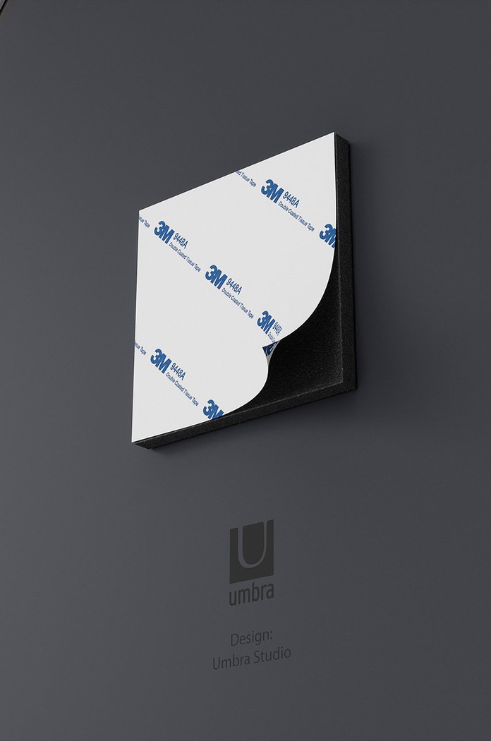 Umbra Set de oglinzi (3-pack) gri 1018566.378