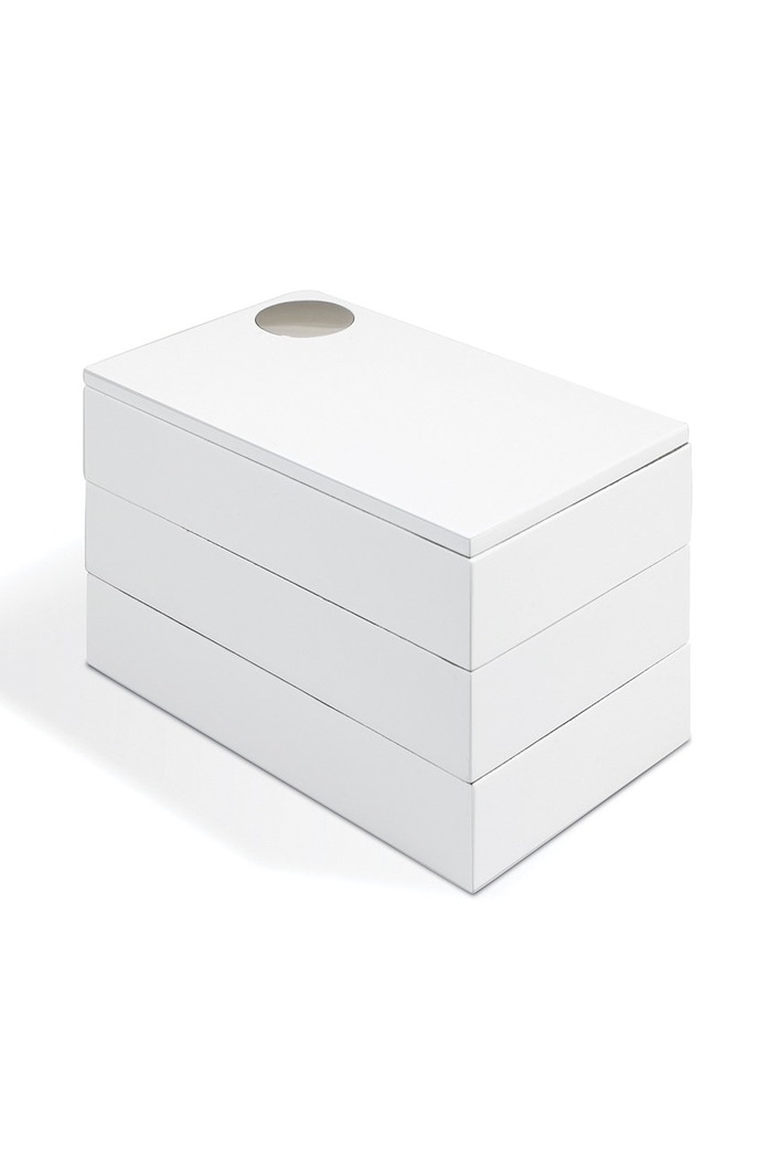 Umbra organizator za bižuterijo bela 308712.660