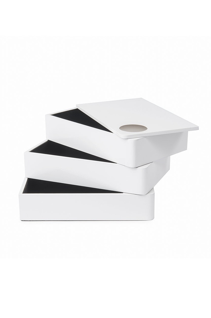 Umbra organizator za bižuterijo 308712.660 bela AA00