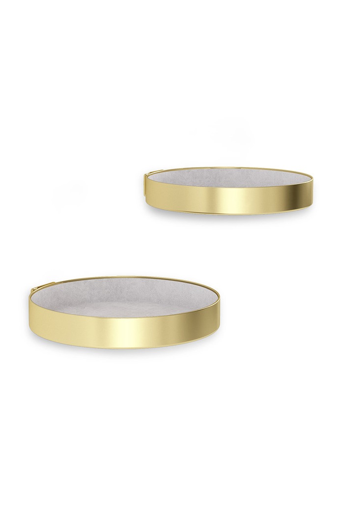 Umbra Set rafturi de perete (2-pack) maro 1017297.104